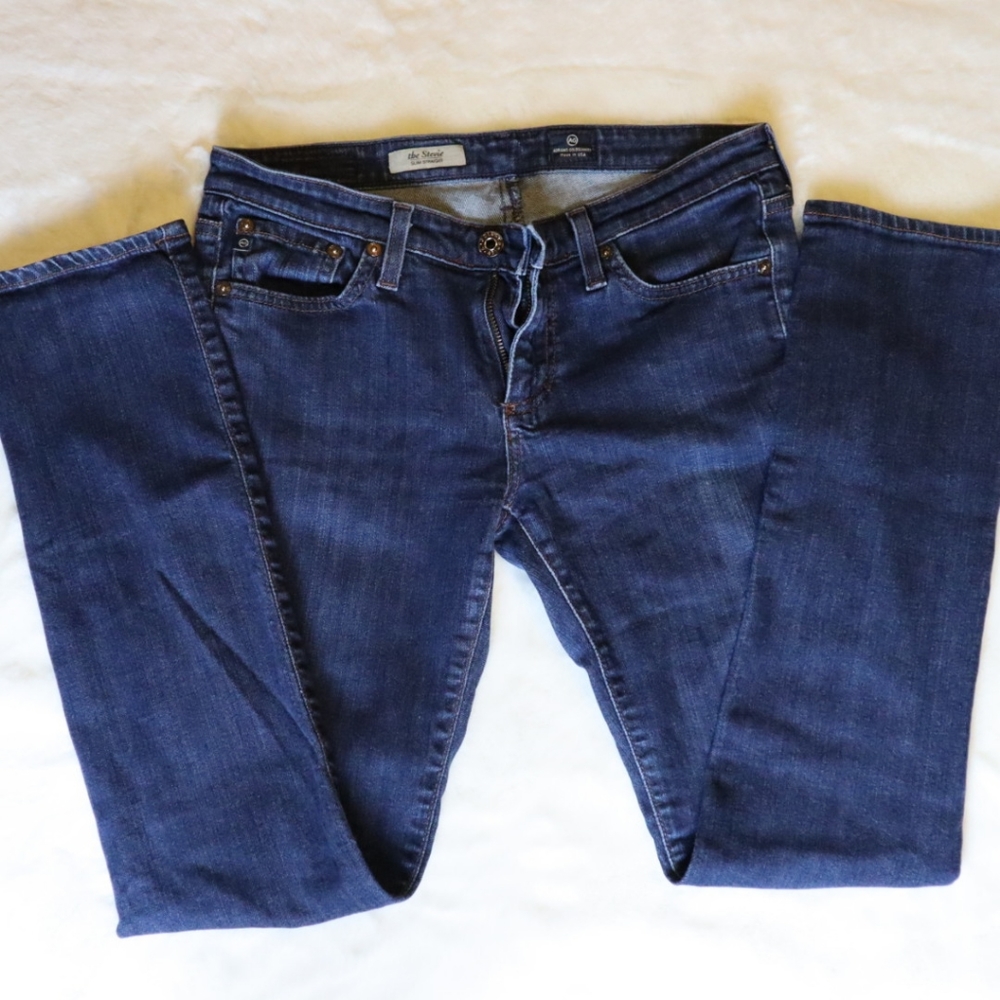 AG the Stevie "slim straight" jeans